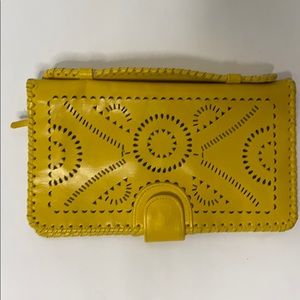 Cleobella mustard clutch